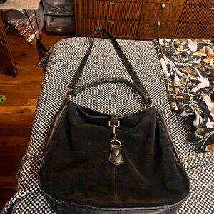 Black Leather Women's Bag